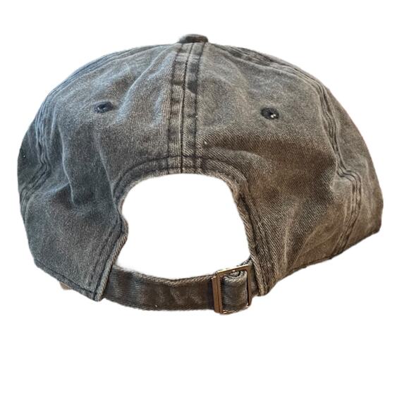 I'm On A Boat Gray Washed Denim Unisex Hat One Size - Picture 2 of 3